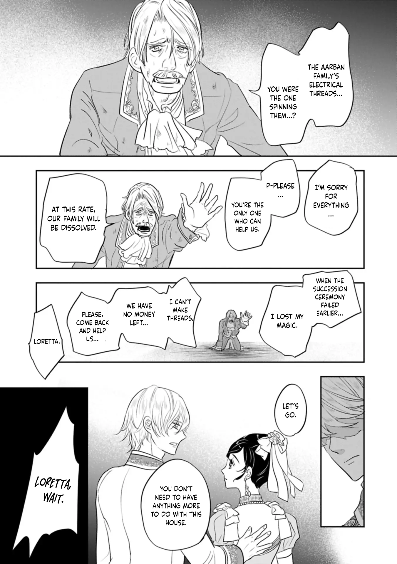 The Illegitimate Bride Sold by Her Father and the Genius Baron She Married Chapter 7 - . Page 36